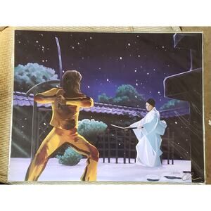 of/500 KILL BILL 11x14 SIGNED "Kevin Chinn" Bam Box Art Limited Edition Print